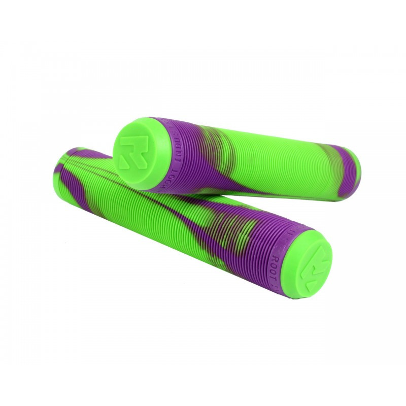 Грипсы Root Industries Mixed Green/Purple