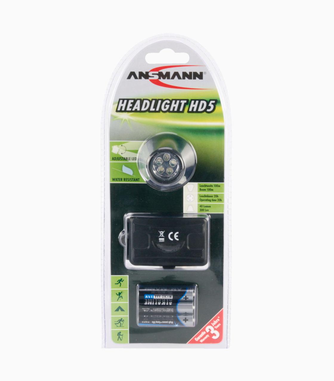 5819083 Фонарь TL Headlight HD5 LED 3AAA - фото 4 - id-p100164453