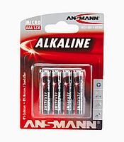 5015553 Батарейка Alkaline Red 1.5V AAA 4 шт.