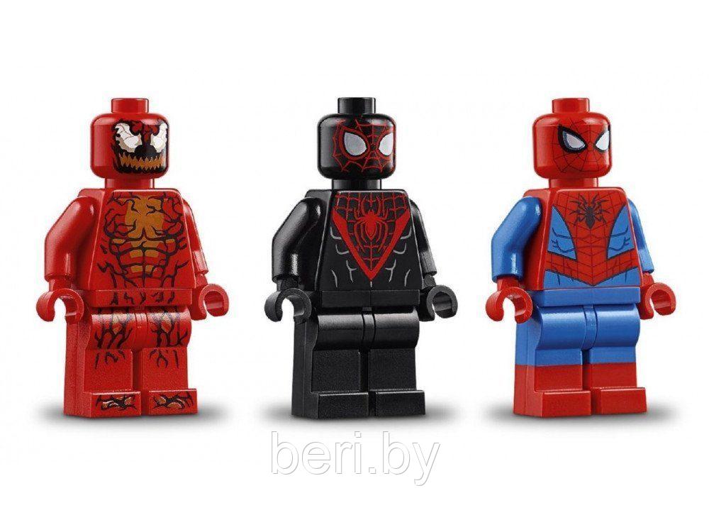 11186 Конструктор Bela Super Heroes "Спасательная операция на мотоциклах" 252 дет, аналог Lego Spiderman 76113 - фото 7 - id-p102733695