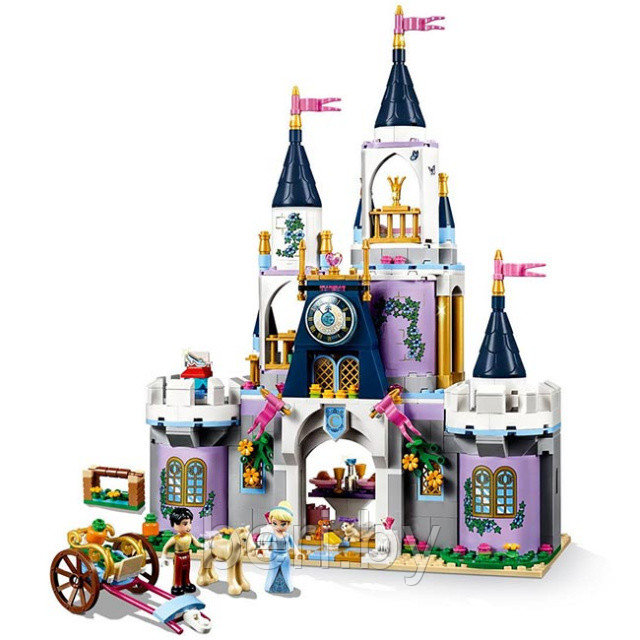 10892 Конструктор Bela Disney Princess "Волшебный Замок Золушки" 587 деталей аналог LEGO Disney Princess 41154 - фото 3 - id-p102734820