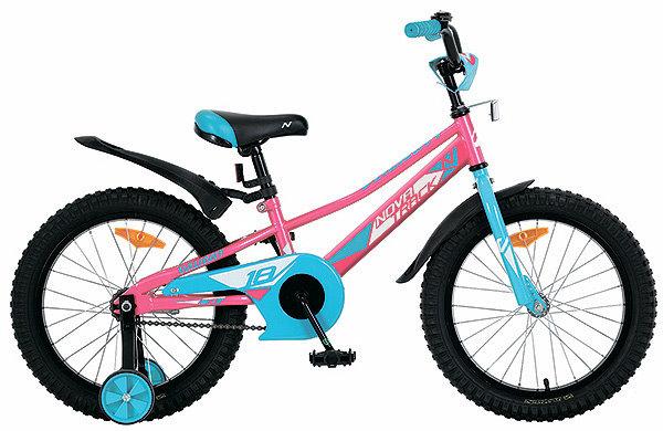 Велосипед детский Novatrack Valiant 18" фуксия
