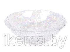 КОНФЕТНИЦА стеклянная декоративная “Перламутр” 17,5*6 см (арт. 643517, код 187041)