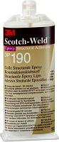 Клей двухкомпонентный эпоксидный полупрозрачный 3M Scotch-Weld DP190, 48,5 мл