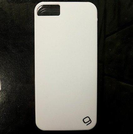 Чехол для iPhone 5/5s накладка "Classic White", пластик, фото 2