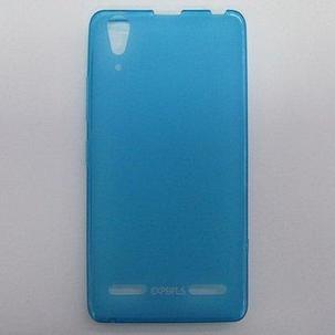 Чехол для Lenovo A6000 (K3) матовый силикон Experts TPU Case, голубой, фото 2