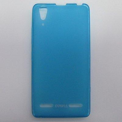 Чехол для Lenovo A6000 (K3) матовый силикон TPU Case, голубой - фото 1 - id-p61494563