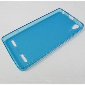 Чехол для Lenovo A6000 (K3) матовый силикон Experts TPU Case, голубой, фото 2
