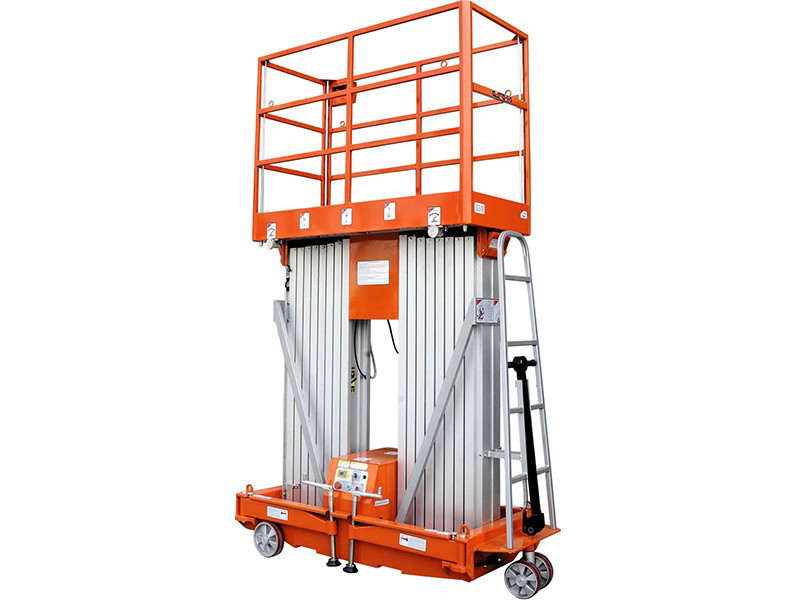 ПОДЪЕМНИК МАЧТОВЫЙ ТЕЛЕСКОПИЧЕСКИЙ МОДЕЛИ GTWY 250 КГ 14 М