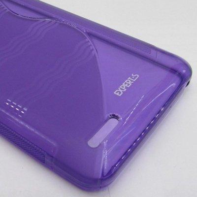 Чехол для Lenovo P780 силикон TPU-1 Case, фиолетовый - фото 2 - id-p61494633