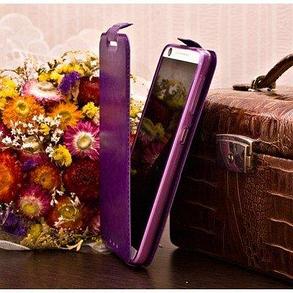 Чехол для Nokia Lumia 550 блокнот, фиолетовый, фото 2
