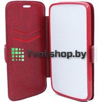 Чехол для Nokia Lumia 830 книга Slim Book Case LS, красный