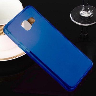 Чехол для Samsung Galaxy A7 2016 (A710F) матовый силикон Experts TPU Case, синий