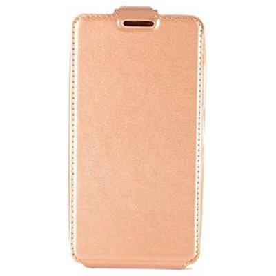 Чехол для Samsung Galaxy J1 (J100H) блокнот  Slim Flip Case, золотой