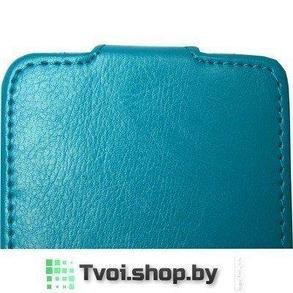 Чехол для Samsung Galaxy Ace 3 (S7270/ 7272) блокнот Slim Flip Case, голубой, фото 2