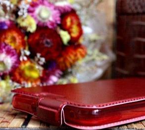 Чехол для ZTE Blade A601 блокнот Experts, красный, фото 2