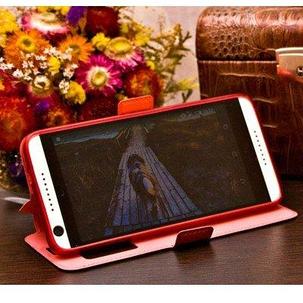 Чехол для ZTE Blade A610 Plus книга с окошком Experts, красный, фото 2