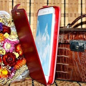 Чехол для ZTE Blade Q Lux 3G блокнот Experts Slim Flip Case LS, красный, фото 2