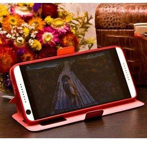Чехол для ZTE Blade X3 книга с окошком Experts Slim Book Case LS, красный, фото 2