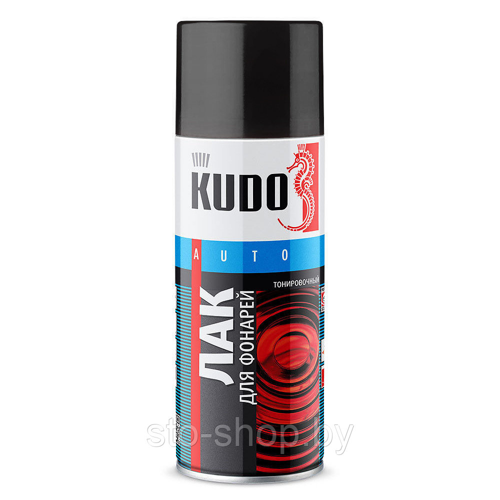 Лак для тонировки фар черный 520мл KUDO