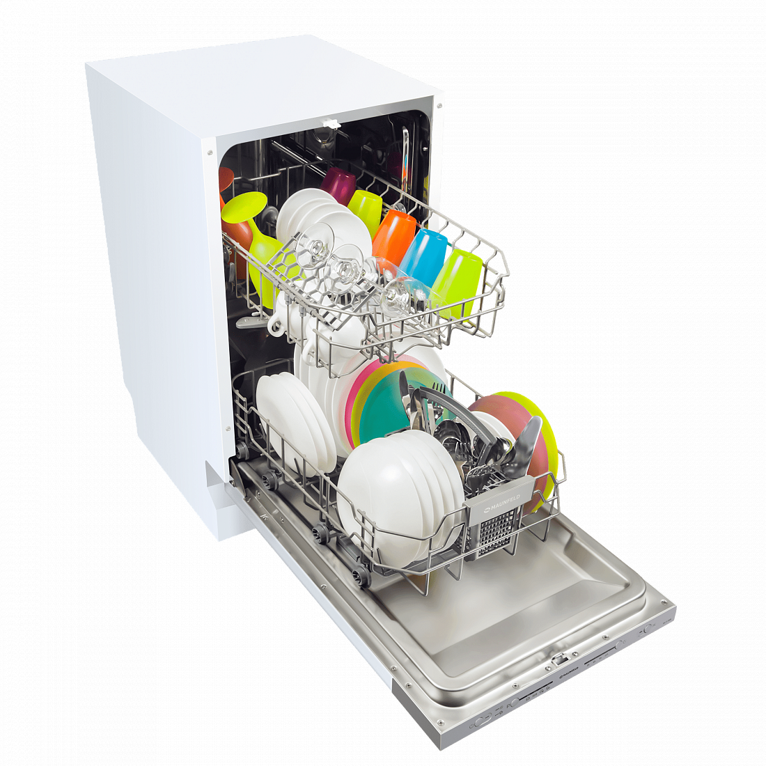 Посудомоечная машина MAUNFELD MLP-08S (45 см) - фото 2 - id-p102787178