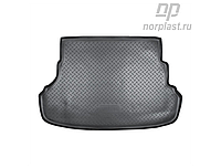 Коврик в багажник Hyundai Solaris седан 2010- / Хендай Солярис (спинка не дел) (Norplast)
