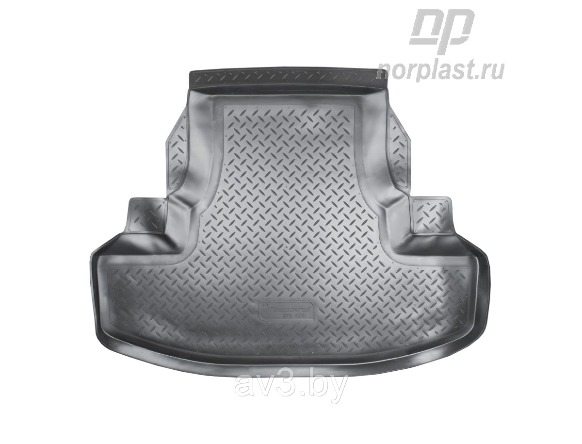 Коврик в багажник Honda Accord 8 седан 2008-2013 / Хонда Аккорд (Norplast) - фото 1 - id-p102789284