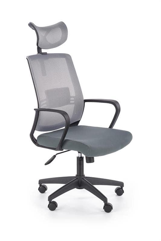 Кресло компьютерное Halmar ARSEN (серый) - фото 1 - id-p102787871