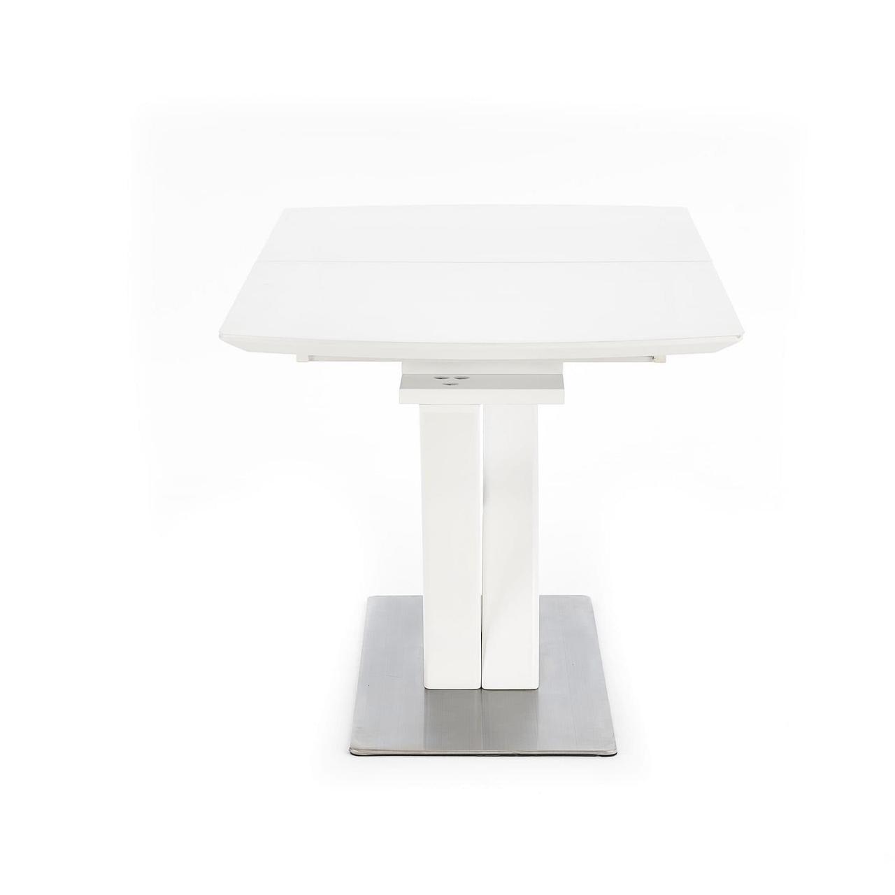 Стол обеденный Halmar PALERMO, раскладной (белый матовый) - фото 2 - id-p102788124
