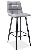 Барный стул Signal SPICE (серый/черный мат)