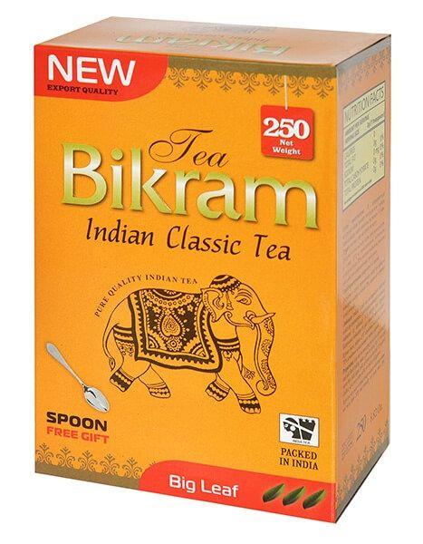 Чай Bikram 250г Крупный лист + Ложка в подарок - фото 1 - id-p102789731