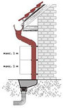 Водосточные системы GALECO из ПВХ. Желоб ПВХ (90/50 3м), фото 7