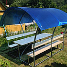 Беседка Астра 2 метра + мангал +Москитная сетка  +бесплатная доставка!, фото 8