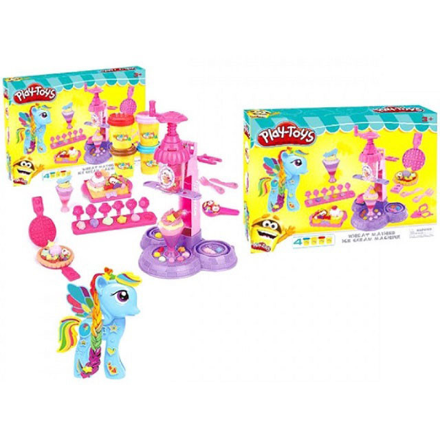 Набор пластилина Play-Toys Мороженица My Little Pony 666-19 - фото 1 - id-p102812232