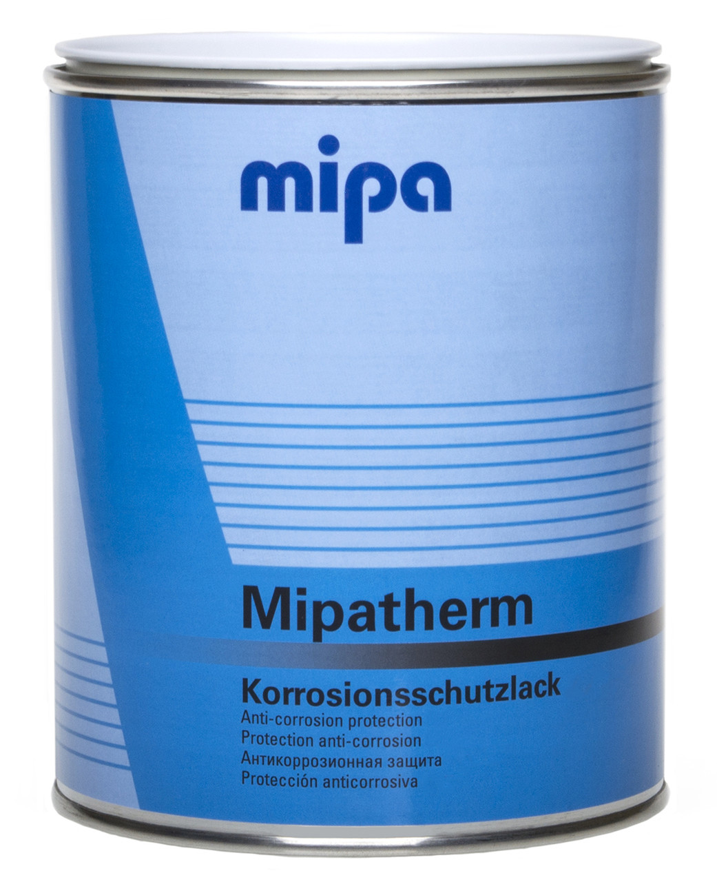 MIPA 246510002 Mipatherm Краска термостойкая черная 800°C антикоррозионная 750мл - фото 1 - id-p102830155