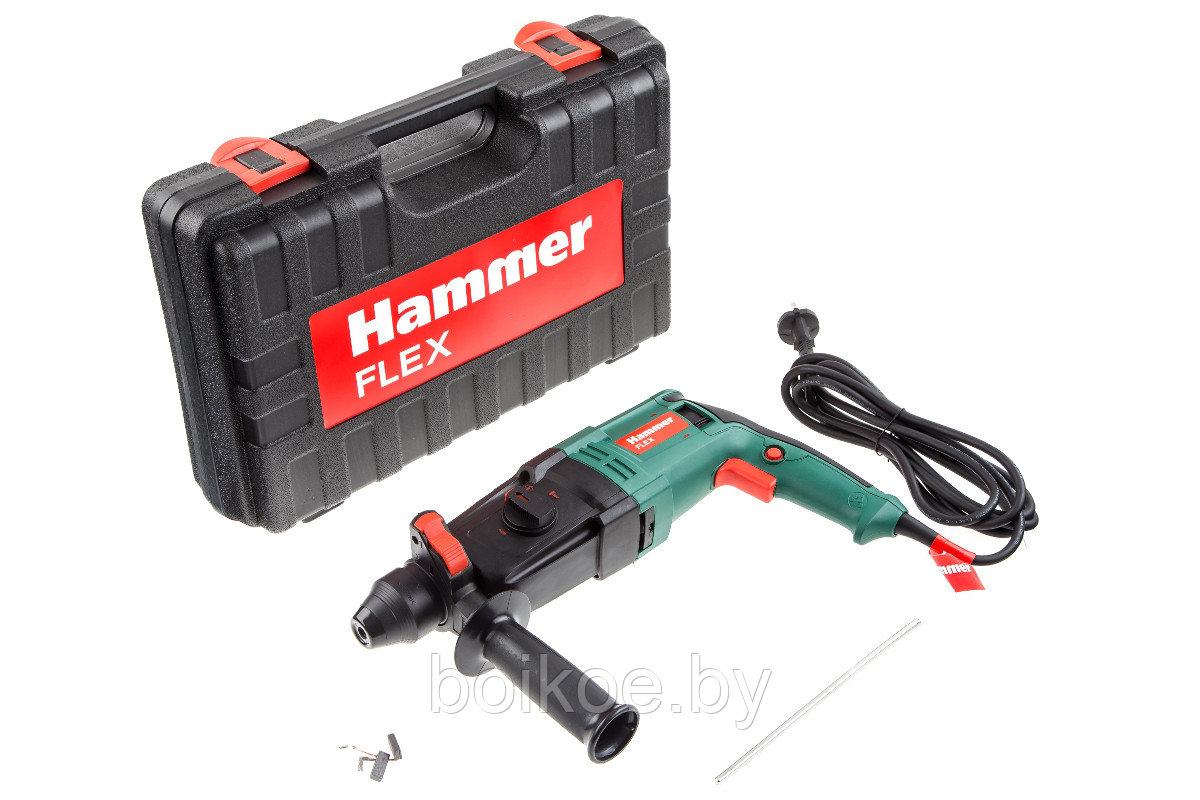 Перфоратор Hammer Flex PRT800D в кейсе (800 Вт, SDS+, 2.6 Дж) - фото 2 - id-p102850524