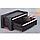 Модуль к комоду 2 DRAWERS PLAS.SLIDE -BLACK EuroPro, фото 3