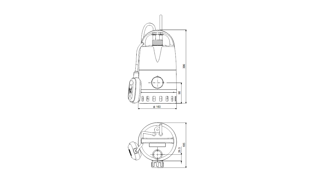 Дренажный насос Grundfos Unilift CC 7 A1 - фото 4 - id-p69144091