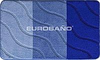Комплект ковриков для ванной и туалета EUROBANO STRIPE 60*100+60*50 River