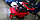 1606P Машинка каталка, толокар "LEXUS" 3 в 1 подножка, бампер, родительская ручка,  красная, фото 8