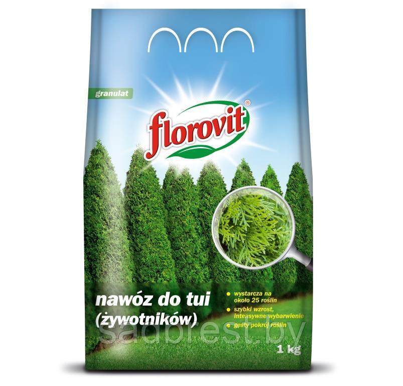 Удобрение для туй и хвойных Флоровит Florovit 1 кг