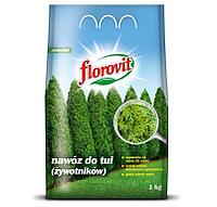 Удобрение для туй и хвойных Флоровит Florovit 1 кг