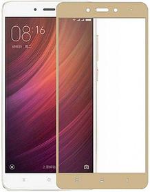 Защитное стекло для Xiaomi Redmi 4 Full Screen (Gold)