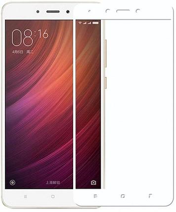 Защитное стекло - для Xiaomi Redmi Note 4 Full Screen (White), фото 2