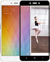 Защитное стекло - для Xiaomi Redmi Note 4X Full Screen (Black)