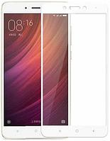 Защитное стекло для Xiaomi Redmi Note 4X Full Screen (White)