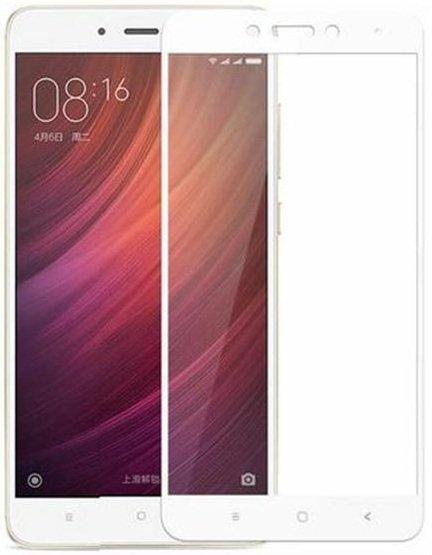 Защитное стекло - для Xiaomi Redmi Note 4X Full Screen (White)