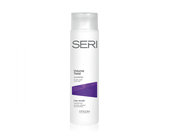 Farcom Professional Seri Volume Twist Шампунь для тусклых, слабых и тонких волос "Объем" 300 мл.