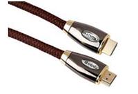 HDMI v1.4, Gold-plated, 2м пластик Кабель HDMI INTRO