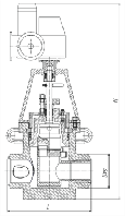 Клапан регулирующий дисковый поворотный КРЗД (РПК)